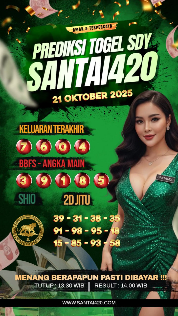 Prediksi Togel SDY 21 Oktober 2025