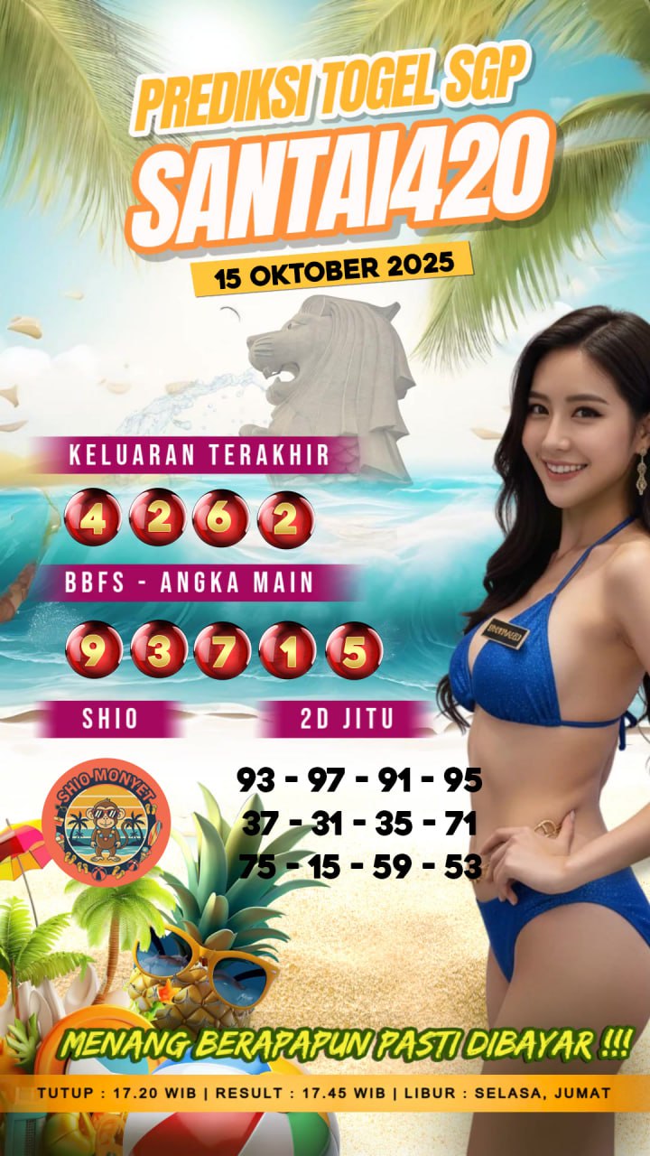 Prediksi Togel SGP 15 Oktober 2025
