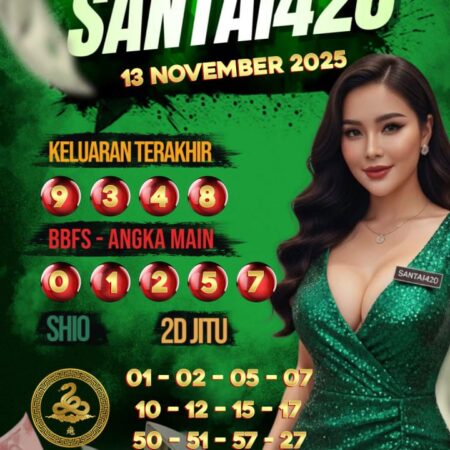 Prediksi Togel Sydney 13 November 2025 – Siap Raih Jackpot Malam Ini