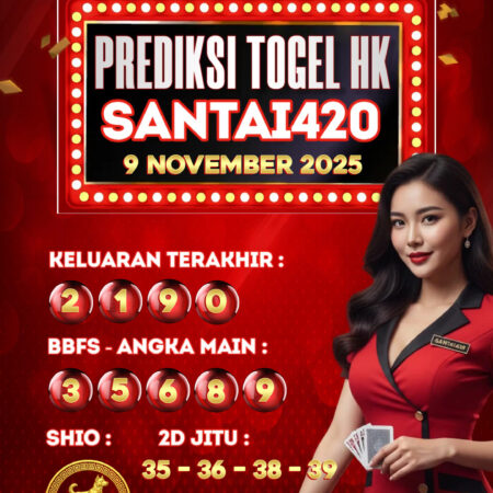 PREDIKSI TOGEL HONGKONG 9 NOVEMBER 2025: ANGKA JITU HK SIAP MELEDAK MALAM INI!