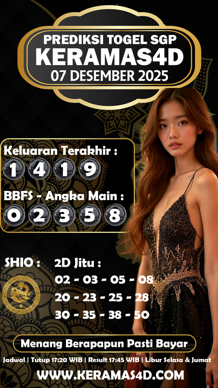 prediksi togel Singapore 7 desember 2025