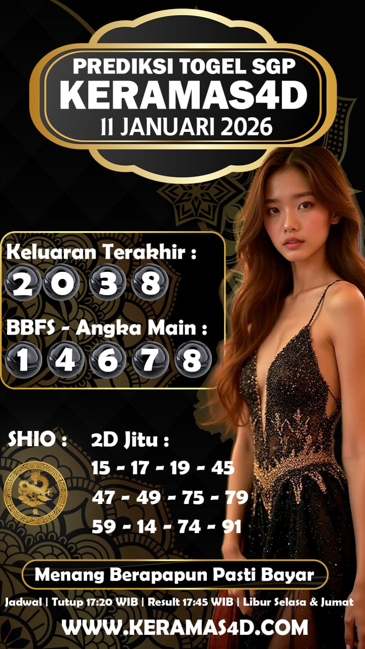 prediksi togel singapore 11 januari 2026
