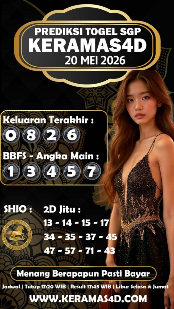 prediksi togel singapore 20 mei 2026